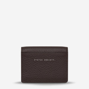 Status Anxiety 'Lumen' Wallet - Cocoa