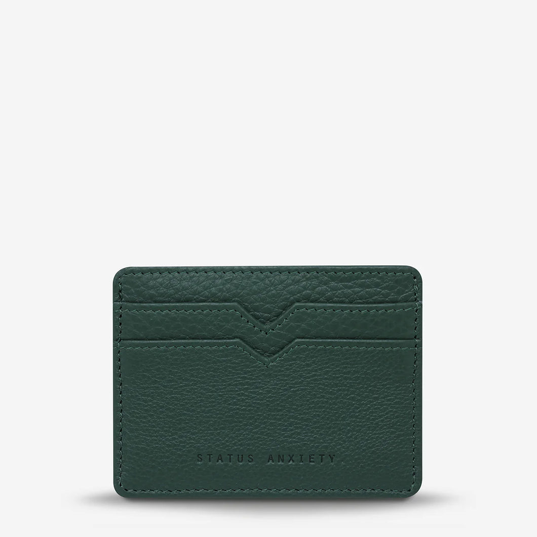 Status Anxiety 'Together For Now Wallet' -Teal