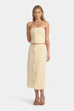 Ownley Claudia Strapless Top - Beige