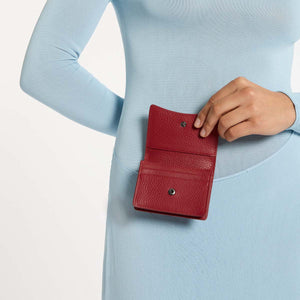 Status Anxiety 'Lumen' Wallet - Rouge