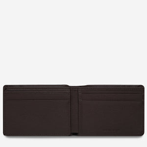 Status Anxiety 'Jonah' Wallet - Chocolate