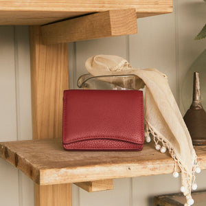 Status Anxiety 'Lumen' Wallet - Rouge