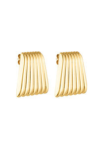 Porter 'Caterpillar Earrings' - Gold