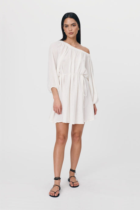 Rowie 'Avah Mini Dress' - Bone