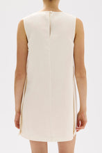 Assembly Label 'Bridget Linen Silk Mini Dress' - Cream