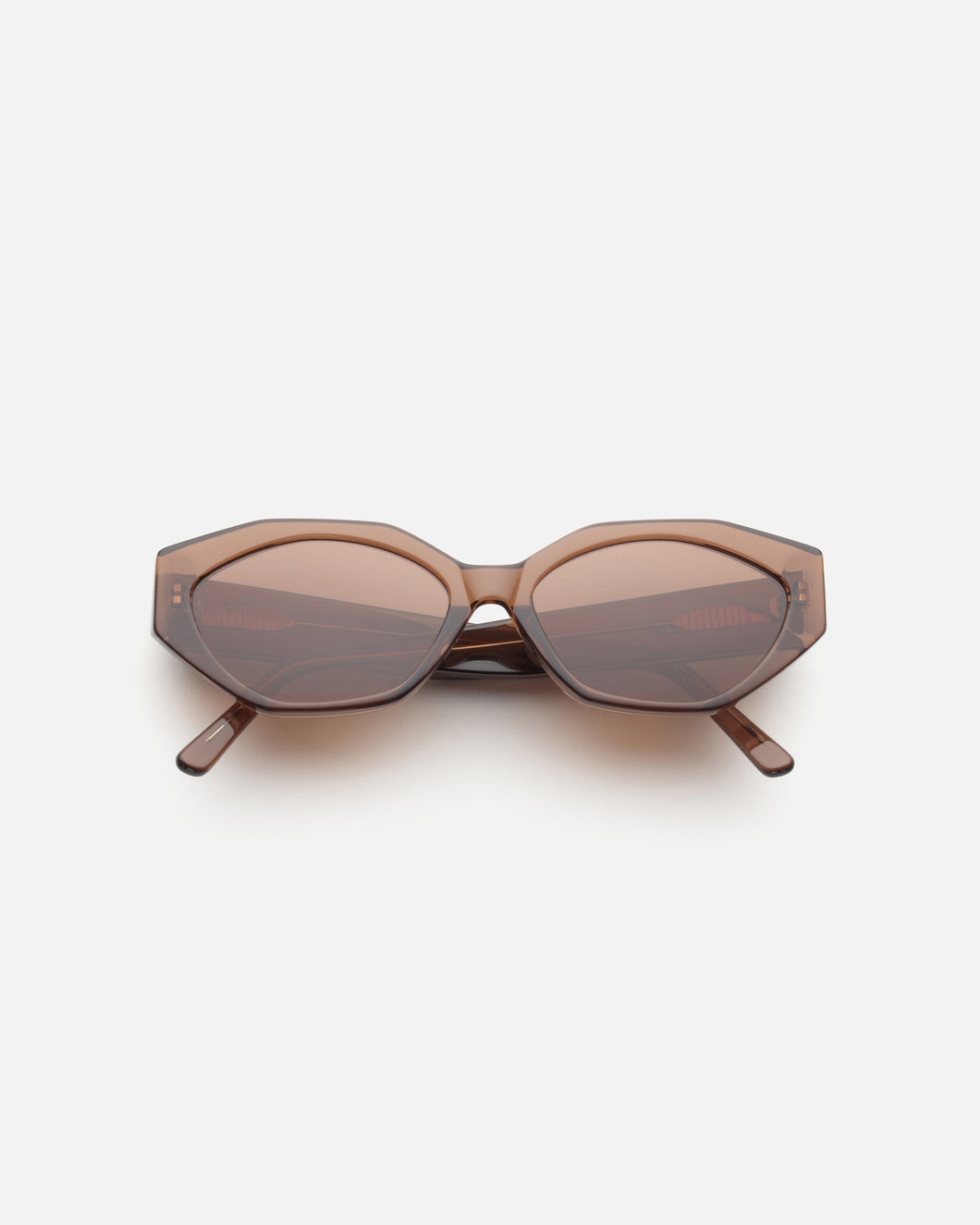 Lu Goldie - Eliana Sunglasses - Espresso