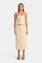 Ownley Claudia Strapless Top - Beige