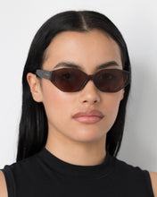 Lu Goldie - Eliana Sunglasses - Espresso