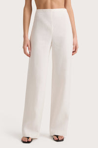 Faithfull Ilride Linen Pant - White