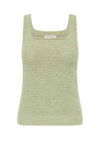 Nude Lucy 'Miru Knit Tank' - Lime