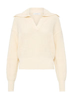 Nude Lucy 'Thera Rugby Knit' - Cream