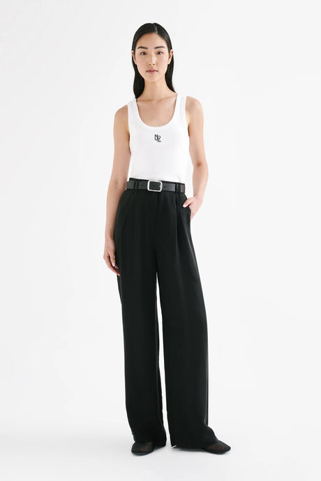 Nude Lucy 'Lea Cupro Pant' - Black