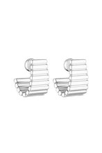 Porter 'Turtle Earrings' - Silver