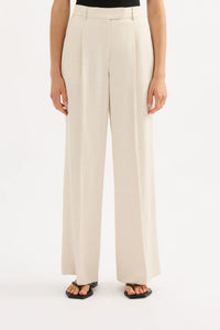 Nude Lucy 'Logan Tailored Pant' - Bone