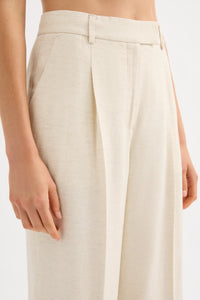 Nude Lucy 'Logan Tailored Pant' - Bone