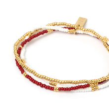 Arms Of Eve 'Sunny Bracelet Set' - Burgundy