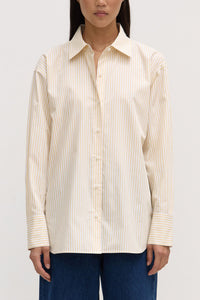 Assembly Label 'Signature Poplin Shirt' - Chamomile / White