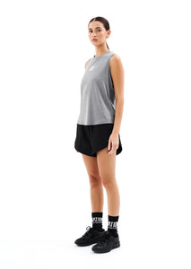 P.E Nation 'Crossover Marle Air Form Tank' - Grey Marle