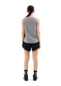 P.E Nation 'Crossover Marle Air Form Tank' - Grey Marle