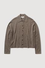 Assembly Label 'Wool Cashmere Knit Cardigan' - Sable