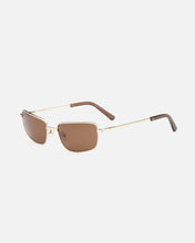 Lu Goldie 'Yuki' Sunglasses - Coffee