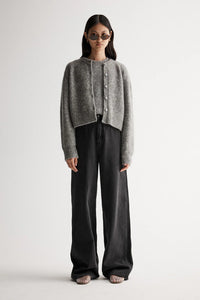 Elka Collective  'Abigail Knit Cardigan' - Grey Marle