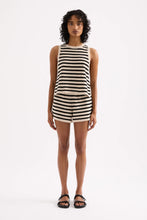 Nude Lucy 'Kayda Knit Short' - Black Stripe