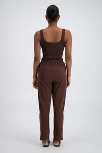 Jasmine Alexa 'Panarea Trackpant' - Brown