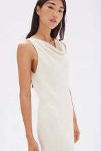 Assembly Label 'Reign Textured Midi Dress' - Cream