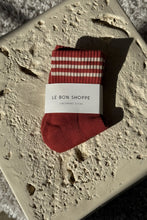 Le Bon Shoppe 'Girfriend Sock' - Terracotta